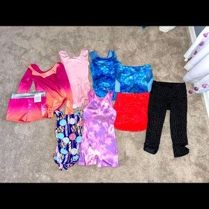 Gymnastics girls leotards